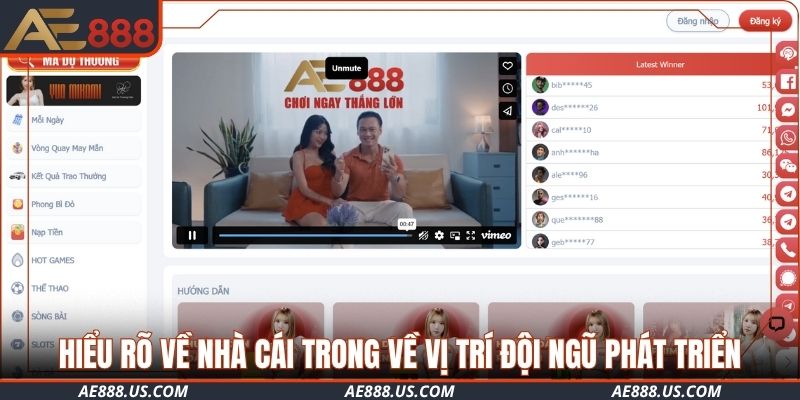 Hiểu rõ về nhà cái trong về vị trí đội ngũ phát triển